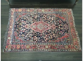 Persian Silk Rug 64x44 Bought In Europe