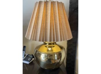 Gold Table Lamp 15'W X 30'H