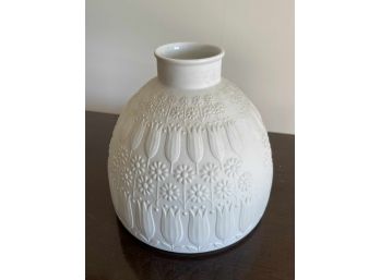 H & C German Porcelain Vase