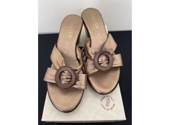 Italian Shoemakers Bronze Slide Size 7