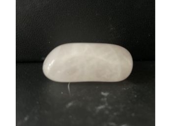 Polished White Stone Crystal(?)