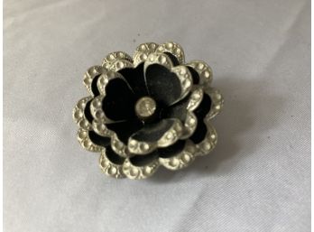 Vintage Black And Silver Pin Classic