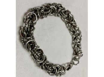 Multi Link Silver Bracelet