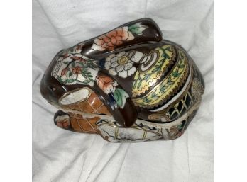Antique Porcelain Hand-painted Rabbit