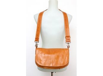 Francesco Biasia Tan Leather Shoulder Bag