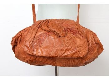 Interesting Leather Frame Bag