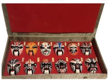 Porcelain Wrestlers Masks