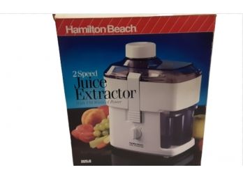 Juice Extractor New In The Box