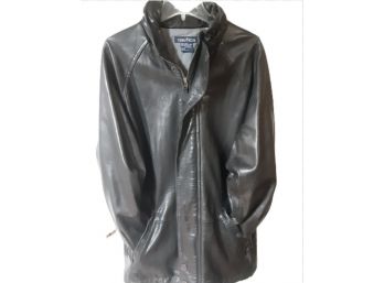 Nautica Leather Coat 3/4 Never Worn