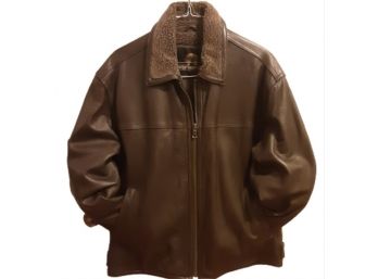 Men's Leather Coat New