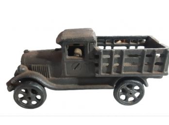 Vintage Cast Iron Toy Truck
