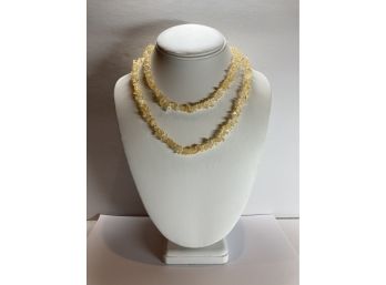 Yellow Chip Necklace