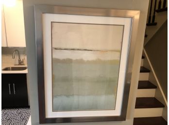Beautiful Framed Pastel Colored Painting