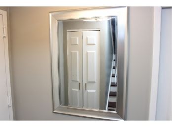 Modern Metal Framed Mirror