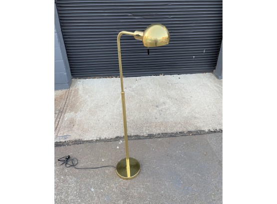 Vintage Metalarte Brass Floor Lamp Made In Spain