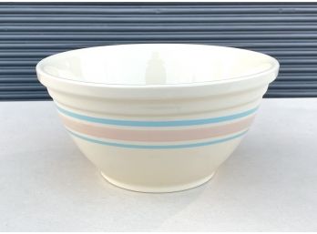 Large 14 Inch McCoy Pottery Oven Proof Dough Bowl