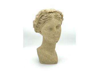 Vintage 1980 Metropolitan Museum Of Art Greek Bust Reproduction