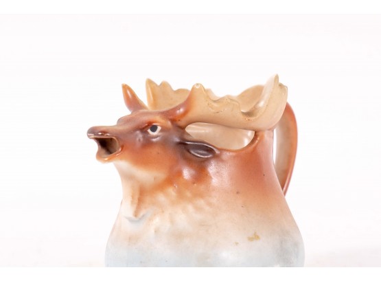 Austrian Ceramic Moose Form Creamer