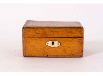 Antique Maple Jewelry Box