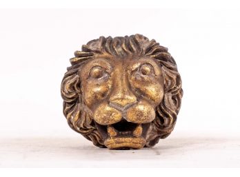 Florentine Lion's Head Paperweight