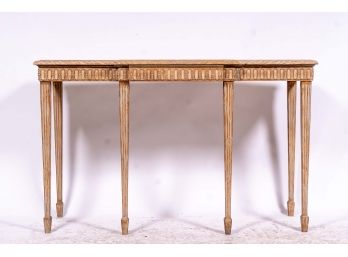 Antique Neoclassical Console Table