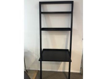 Crate And Barrel 3 Shelf Leaning Desk And Bookcase