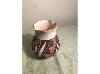 Terracotta Vase By Gloria Salvador