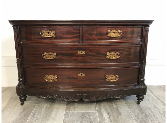 Antique Ornate Mahogany Dresser
