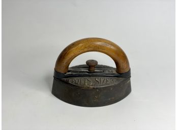 Antique Wood And Cast Iron