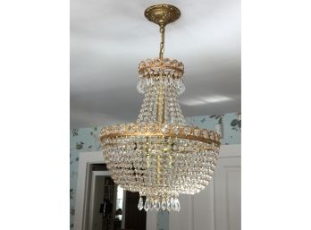 Stunning French Empire Style Chandelier - Beautiful Quality - Very Elegant Fixture - Paid $2,250 Each - 2 Of 2