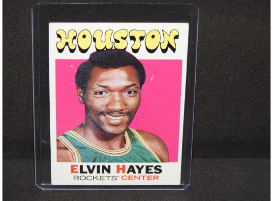 1971 Topps HOFer Elvin Hayes Basketball Card