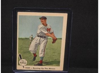1959 Fleer HOFer Ted Williams Baseball Card