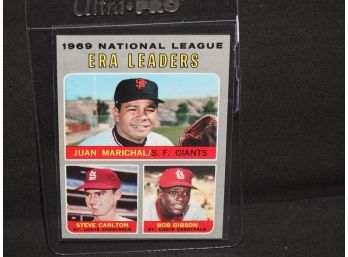 1970 Topps HOFers Carlton Gibson Marichual Baseball Card