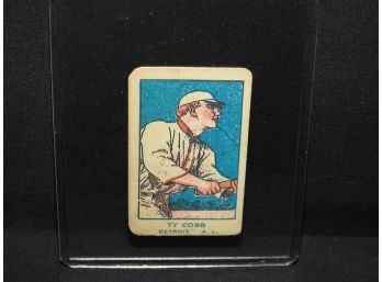 RARE 1921 W551 Ty Cobb W-Strip Card MUST HAVE