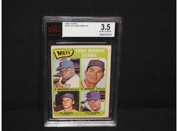 Graded Very Good 1965 Topps NY Mets Tug McGraw ROOKIE Card