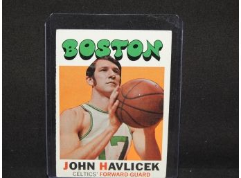 1971 Topps HOFer John Havlicek Basketball Card