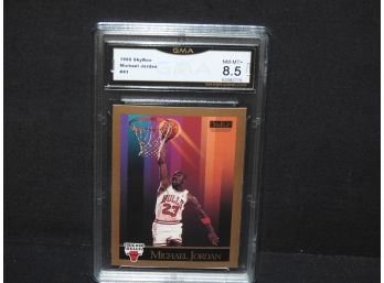Graded Near Mint 1990 Michael Jordan Skybox Basketball Card