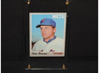 1970 Topps HOFer NY Mets Tom Seaver Baseball Card