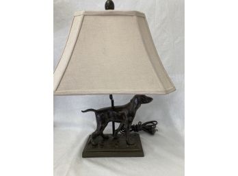 Dog Figural Lamp