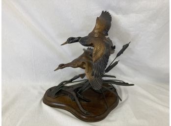 Ducks Unlimited Bronze Scultpure
