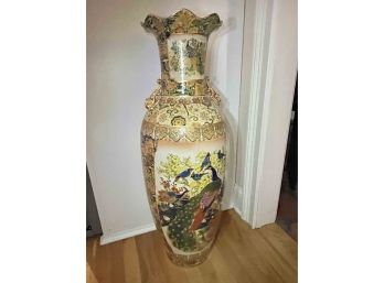 Large Satsuma Vase 40' H