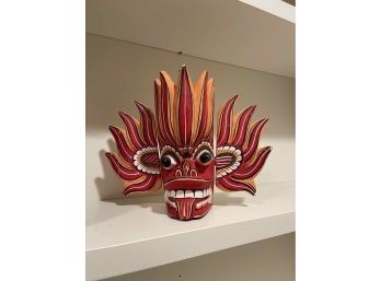 Decorative Bali Mask 11' H