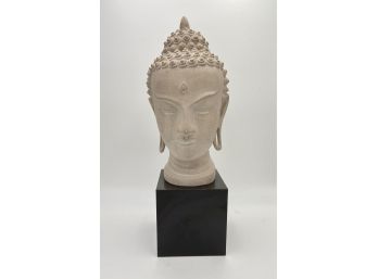 Buddha Bust Replica Made Of Plaster