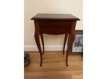 Bombay Company Side Table With Jewelry Drawer (missing Key)