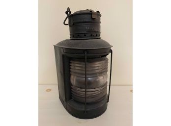 Vintage Metal Lantern 14' H