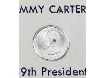 Jimmy Carter OneI Gram Silver Coin