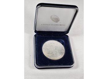 1988 Silver Eagle  Dollar  Mint In Case .999