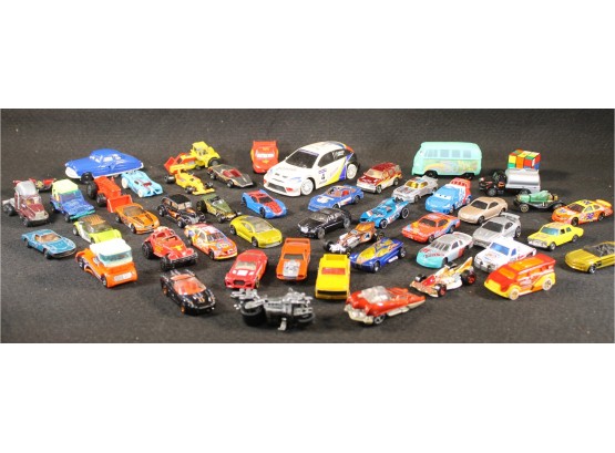 Collection Of Diecast Cars - Some Newer Some Older Matchboxes, Hot Wheels, Etc.