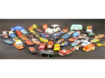 Collection Of Diecast Cars - Some Newer Some Older Matchboxes, Hot Wheels, Etc.