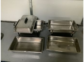 Lot Of Miscellaneous Heating Warming Pans For Large Parties